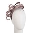 Fascinators Online - Taupe bow racing fascinator by Max Alexander