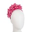 Fascinators Online - Fuchsia leather hand-made racing fascinator by Max Alexander