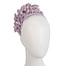 Fascinators Online - Lilac leather hand-made racing fascinator by Max Alexander