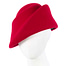 Fascinators Online - Designers red felt hat