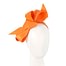 Fascinators Online - Large orange bow fascinator by Max Alexander