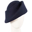Fascinators Online - Designers navy felt hat
