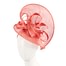 Fascinators Online - Large coral heart fascinator by Fillies Collection