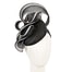Fascinators Online - Large black and white fascinator by Fillies Collection