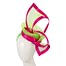 Fascinators Online - Edgy fuchsia & lime fascinator by Fillies Collection