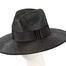 Fascinators Online - Black wide brim ladies fedora hat by Max Alexander