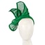 Fascinators Online - Green twists of silk abaca fascinator by Fillies Collection