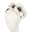 Fascinators Online - Cream black flower fascinator headband by Fillies Collection