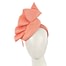 Fascinators Online - Coral racing pillbox fascinator by Fillies Collection