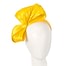 Fascinators Online - Yellow bow racing fascinator by Fillies Collection