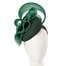 Fascinators Online - Large green winter racing fascinator by Fillies Collection