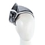 Fascinators Online - Black & white racing fascinator headband by Fillies Collection