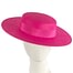 Fascinators Online - Fuchsia boater hat by Max Alexander
