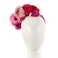 Fascinators Online - Multi-tone pink flower arrangement on the headband