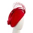 Fascinators Online - Designers red felt hat by Fillies Collection
