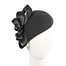 Fascinators Online - Black winter fashion beret hat by Fillies Collection