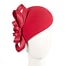 Fascinators Online - Red winter fashion beret hat by Fillies Collection