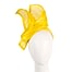 Fascinators Online - Yellow twists of silk abaca fascinator by Fillies Collection