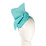 Fascinators Online - Turquoise racing pillbox fascinator by Fillies Collection