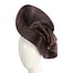 Fascinators Online - Sparkly tall chocolate fascinator by Fillies Collection