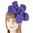Fascinators Online - Purple felt flower fascinator