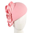 Fascinators Online - Pink winter fashion beret hat by Fillies Collection