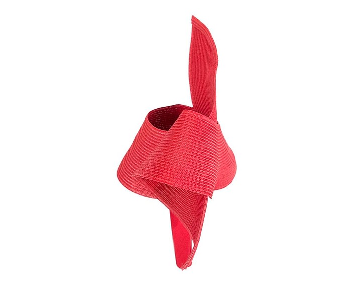 Stylish red Australian Made racing fascinator by Max Alexander - Image 3