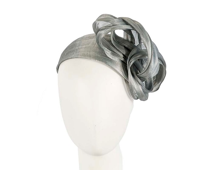 Fascinators Online - Silver retro headband fascinator by Fillies Collection