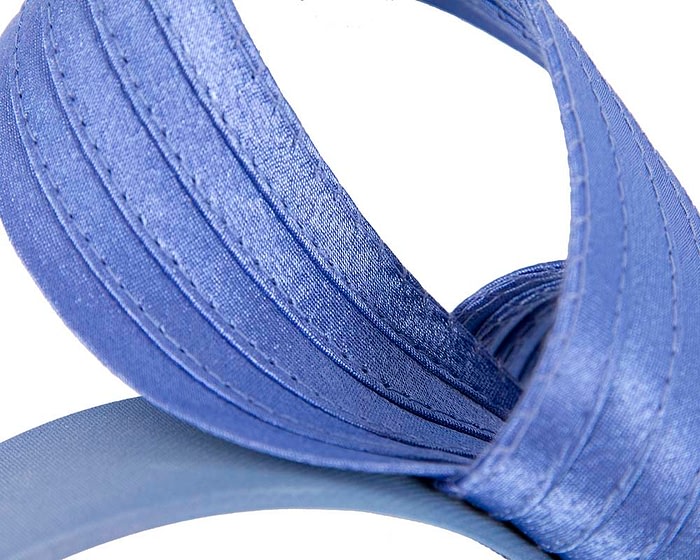 Twisted blue racing fascinator by Max Alexander - Image 3