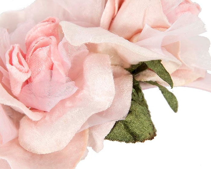 Multi-color blush flower headband by Max Alexander - Image 3