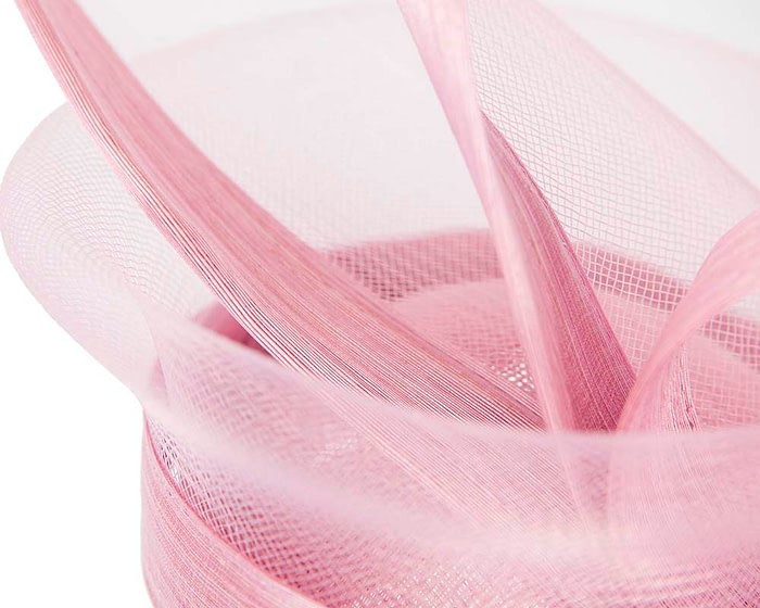 Edgy dusty pink fascinator by Fillies Collection - Image 5