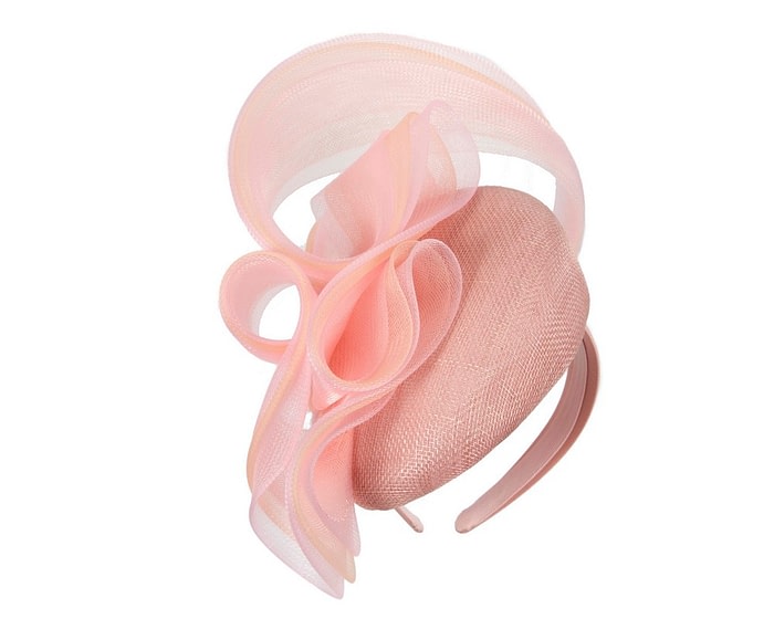 Large pink fascinator by Fillies Collection - Image 2