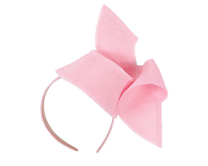 Fascinators Online - Stylish pink Australian Made racing fascinator by Max Alexander