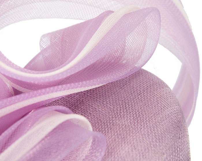 Large lilac fascinator by Fillies Collection - Image 5