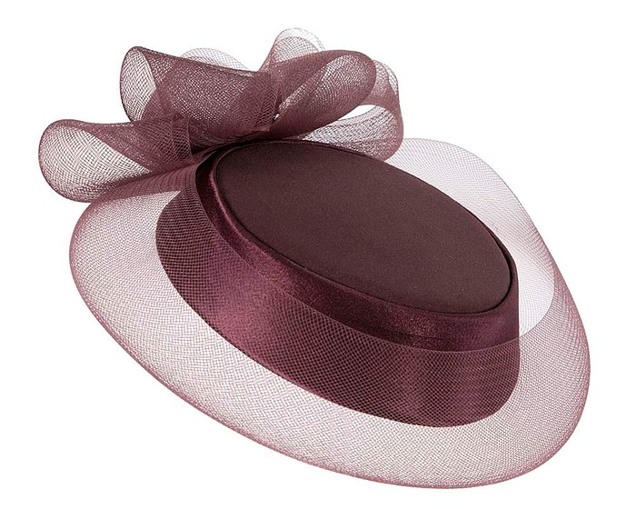 Port custom made special occasion hat by Cupids Millinery - Image 2