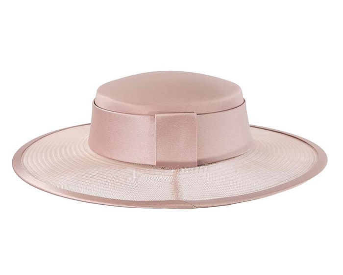 Tea Rose boater hat by Cupids Millinery Melbourne - Image 6