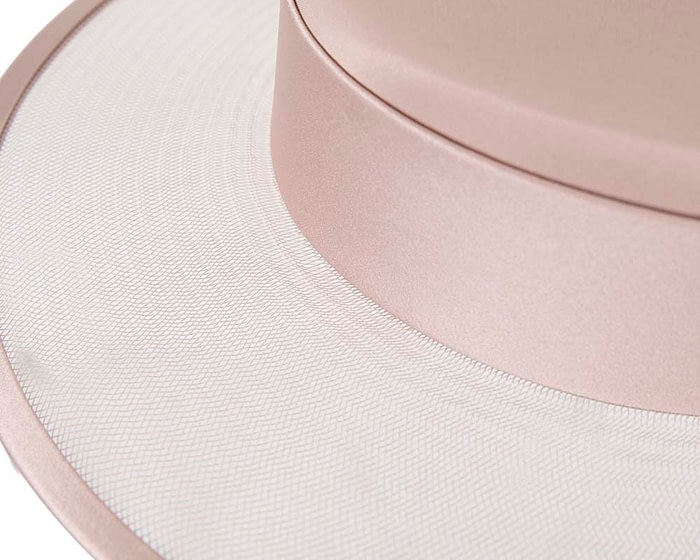 Tea Rose boater hat by Cupids Millinery Melbourne - Image 5