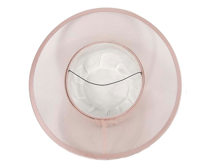Tea Rose boater hat by Cupids Millinery Melbourne - Image 4