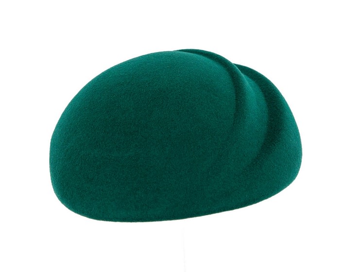 Fascinators Online - Designers green felt hat by Max Alexander