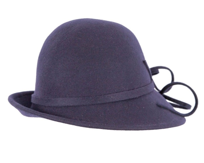 Orange winter fashion felt hat by Max Alexander - Image 5