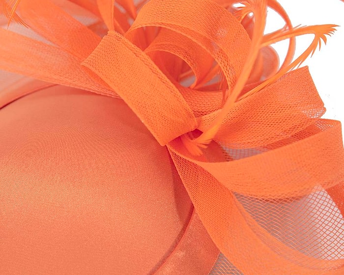 Custom made orange cocktail hat - Image 4