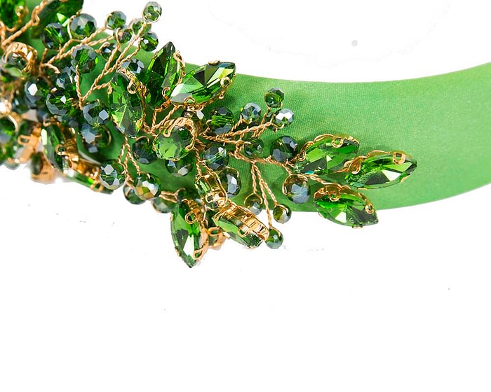 Green crystal headband by Max Alexander - Image 3