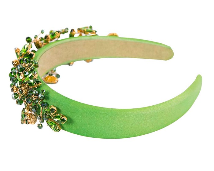 Green crystal headband by Max Alexander - Image 4