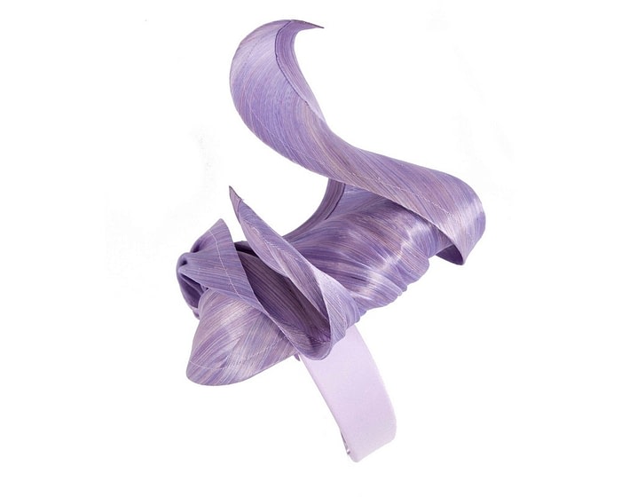 Fascinators Online - Bespoke lilac racing fascinator by Fillies Collection