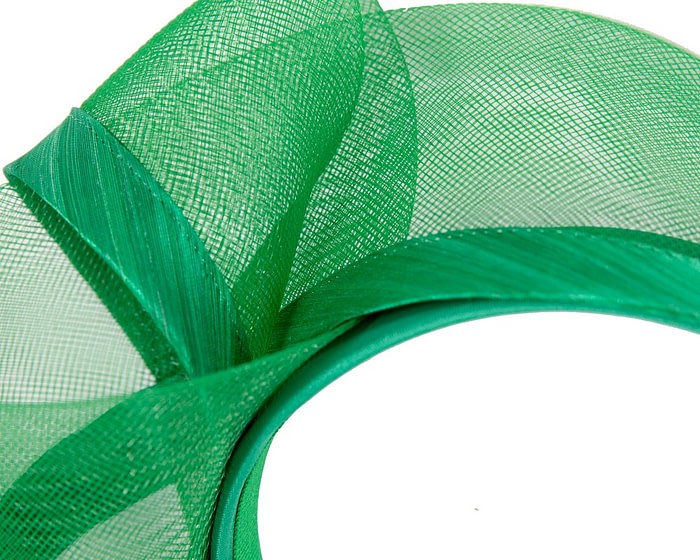 Fascinators Online - Green racing fascinator headband by Fillies Collection