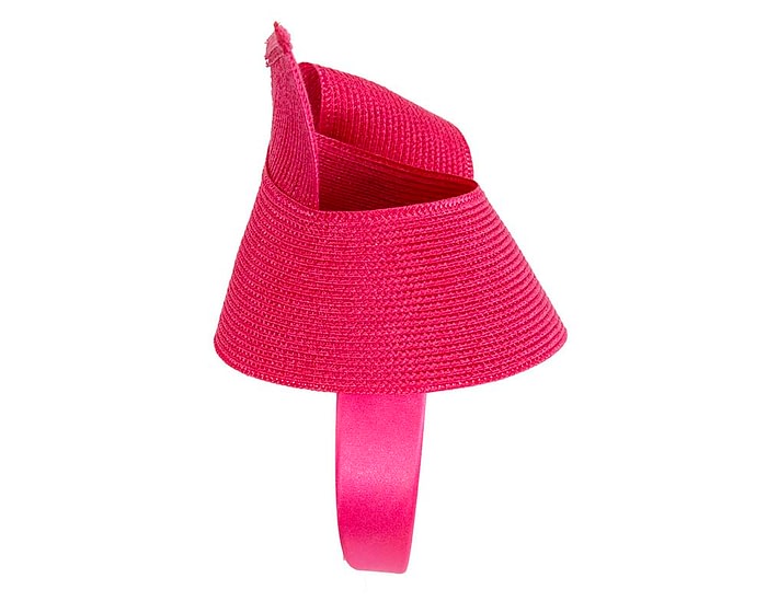 Stylish fuchsia Australian Made racing fascinator by Max Alexander - Image 4