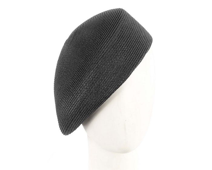 Fascinators Online - Black beret hat by Max Alexander