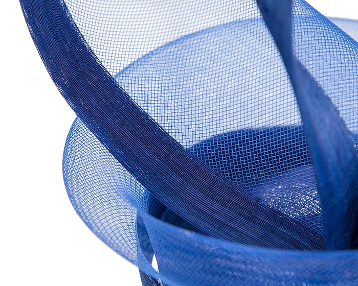 Edgy royal blue fascinator by Fillies Collection - Image 5