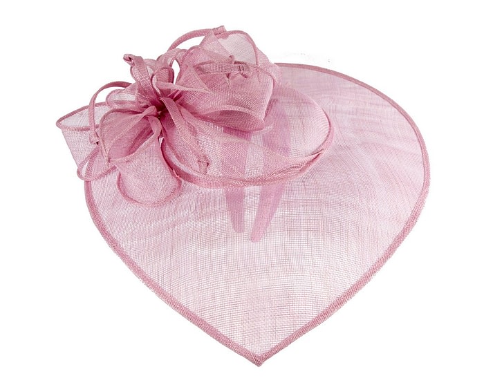 Wide brim lilac sinamay fascinator hat by Max Alexander - Image 4