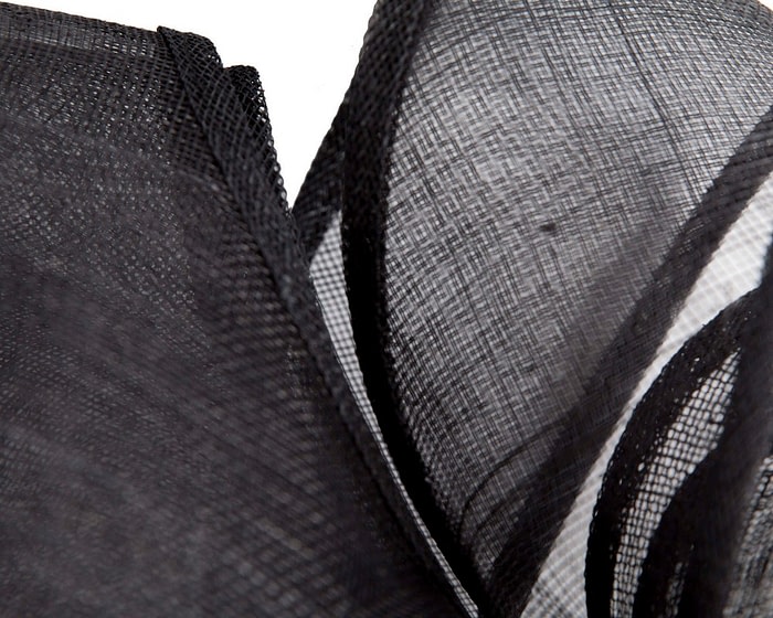 Large black fascinator by Max Alexander - Image 3